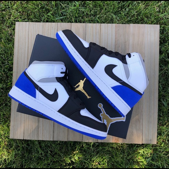 jordan 1 mid se union blue